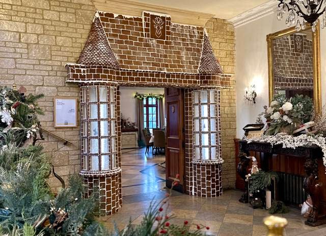 The Gingerbread House at Pennyhill Park